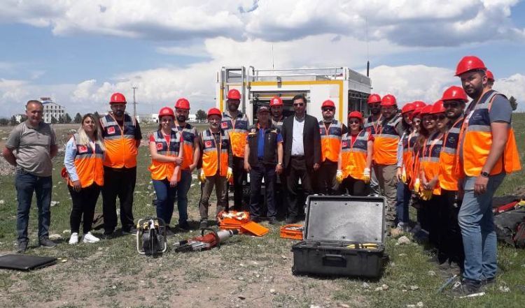Kars’ta AFAD eğitimleri devam ediyor