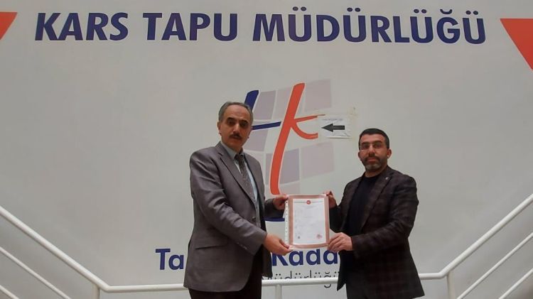 Çalkın ailesi Türkiye Diyanet Vakfı'na bağışta bulundu