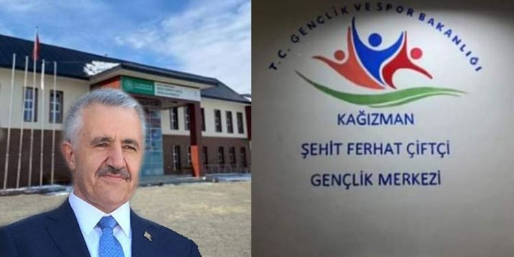 Kağızman Şehit Ferhat Çiftçi Gençlik Merkezi açıldı