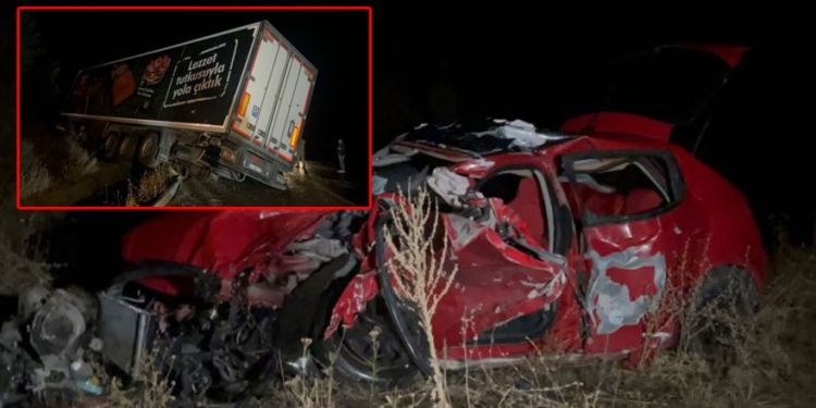 Sarıkamış’ta tırla otomobil çarpıştı: 4 ölü