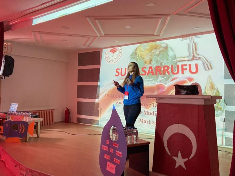 Ardahan'da "Su Verimliliği Eğitim Seferberliği" başlatıldı