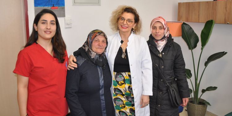 Doktordan çekinen kadın sağlığına kavuştu