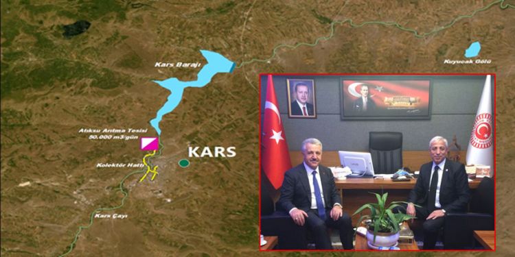 “Kars Atıksu Toplama ve Arıtma Tesisi” yatırım programına alındı
