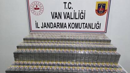 2 bin 470 paket kaçak sigara ele geçirildi