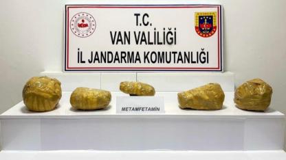 21 kilo metamfetamin ele geçirildi