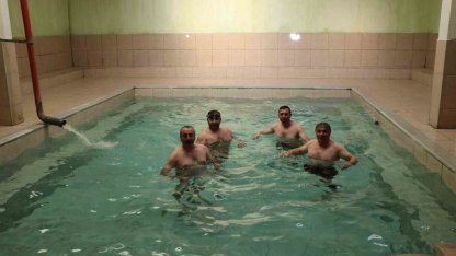 40 derecelik suya yoğun ilgi