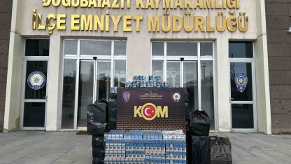 Ağrı’da kaçak sigara operasyonu: 2 tutuklama