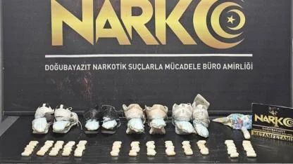 Ağrı’da narkotik operasyonu: 2,4 kilogram metamfetamin ele geçirildi