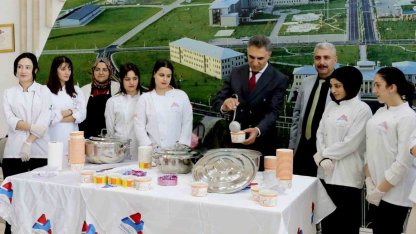 Ağrı’da öğrenciler yöresel lezzet "Gırar" çorbasını deneyimledi