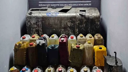 Ağrı’da tırlarda 761 kilo metamfetamin ele geçirildi