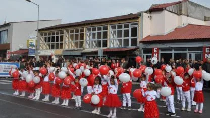 Akyaka’da Cumhuriyet Bayramı coşkusu yaşandı