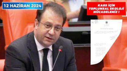 Alp: Kars için toplumsal ekoloji mücadelemiz devam edecek