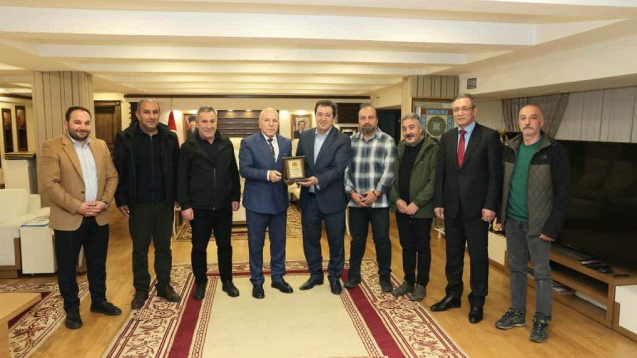 Başkan Sekmen, DGF ve DAGC’yi kabul etti