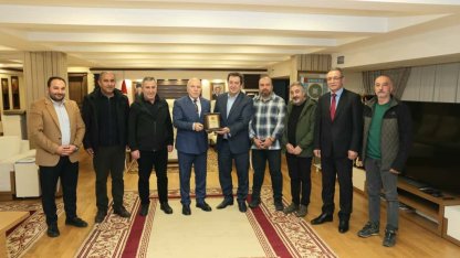 Başkan Sekmen, DGF ve DAGC’yi kabul etti