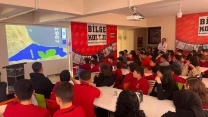 Bilge koleji öğrencilerinden Filistin’e destek