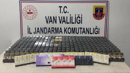 Bin 859 paket kaçak sigara ele geçirildi