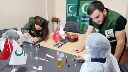 Çocuklara yönelik “Koku Atölyesi” etkinliği düzenlendi