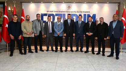DGF ve DAGC yönetimi Vali Çiftçi’yi ziyaret etti