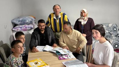Digor’da öğrenciler ev ortamında gözlemleniyor