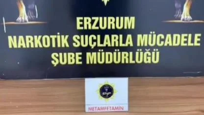 Erzurum polisinden uyuşturucuya geçit yok