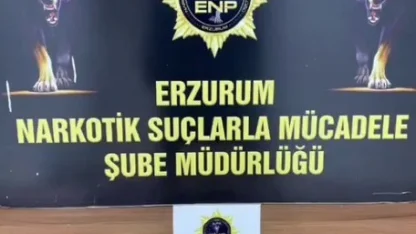 Erzurum polisinden uyuşturucuya geçit yok