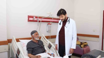 Zamanında yapılan müdahale sayesinde hayata döndü