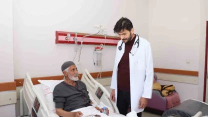 Zamanında yapılan müdahale sayesinde hayata döndü