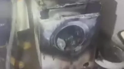 Ev yangını korkuttu