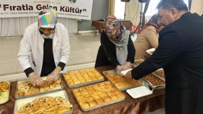 Fırat havzasına özgü yöresel yemekler tanıtıldı