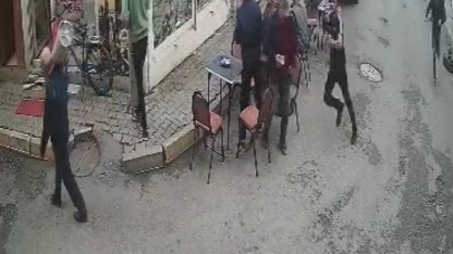 Iğdır’da silahlı kovalamaca güvenlik kamerasına yansıdı