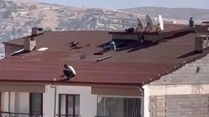 İşçilerin tedbirsiz çalışması yürekleri ağza getirdi