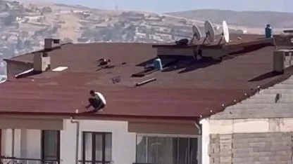 İşçilerin tedbirsiz çalışması yürekleri ağza getirdi