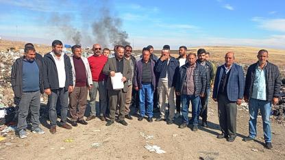 Karadağ Mahallesi sakinlerinin çöplük isyanı devam ediyor