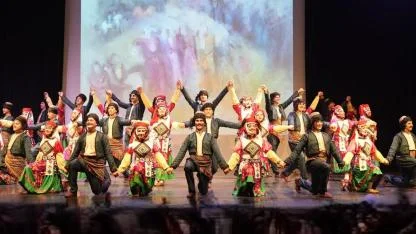 Kars’ın kurtuluş gününe özel gösteri