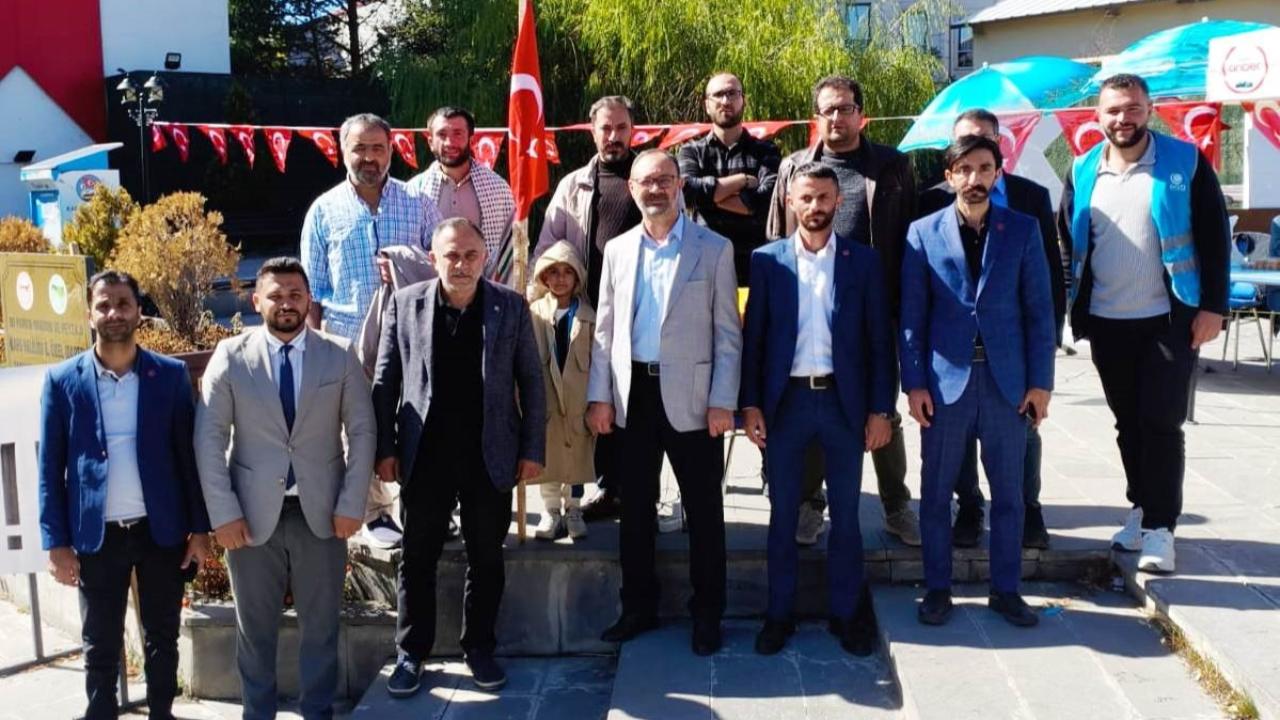 Kars’ta Gazze nöbeti tutuldu