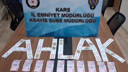 Kars’ta polisten asayiş uygulaması