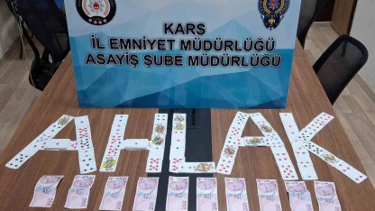Kars’ta polisten asayiş uygulaması
