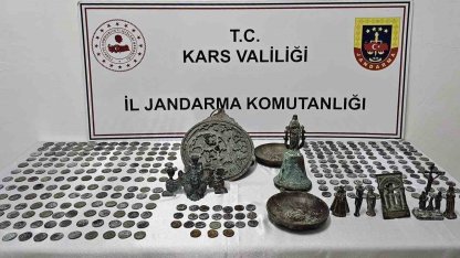 Kars’ta tarihi eser operasyonu: 5 kişi tutuklandı