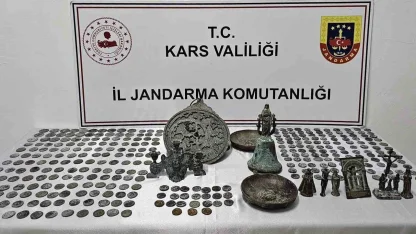 Kars’ta tarihi eser operasyonu: 5 kişi tutuklandı