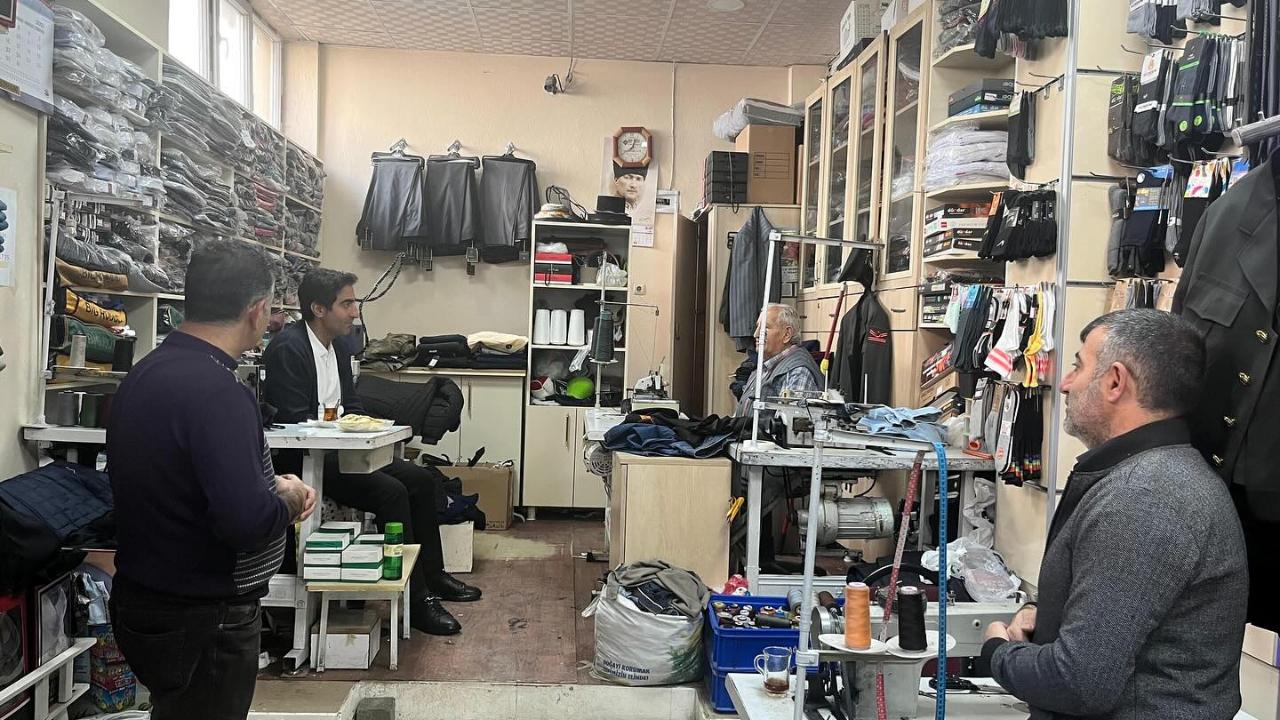 Kaymakam Aslantatar, esnafın sorunlarını dinledi