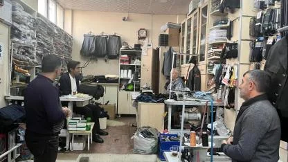 Kaymakam Aslantatar, esnafın sorunlarını dinledi