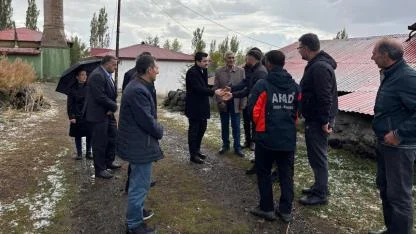 Kaymakam Tutal köyde yapılan çalışmaları inceledi
