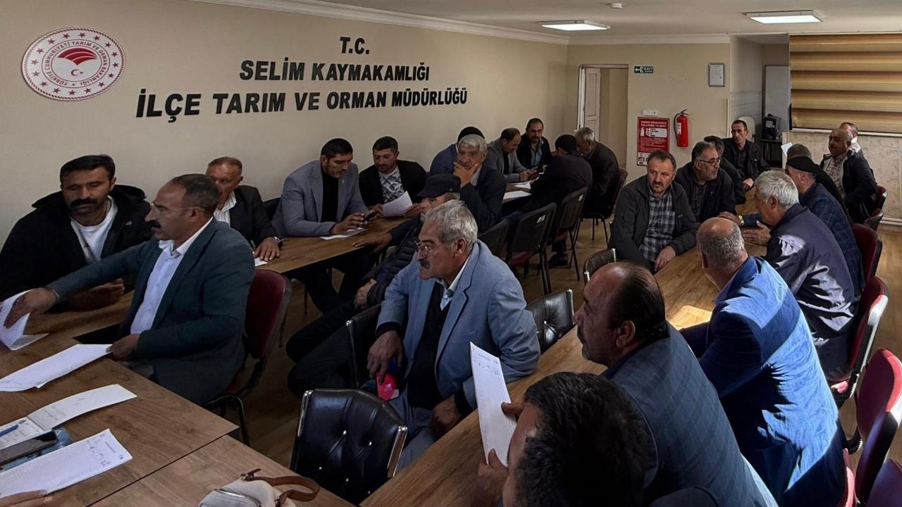 Muhtarlar “Genel Tarım Sayımı” konusunda bilgilendirildi