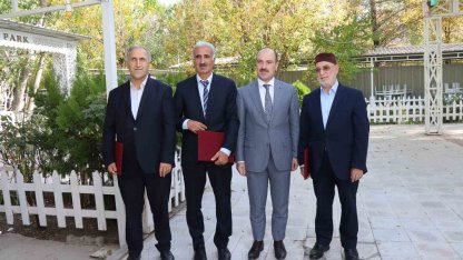 Din görevlileri vefa yemeğinde buluştu