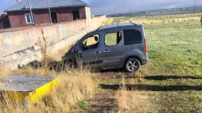 Patnos’ta trafik kazası