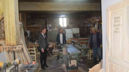 Kaymakam Kestioğlu, köyleri ziyaret ediyor