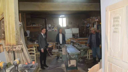 Kaymakam Kestioğlu, köyleri ziyaret ediyor
