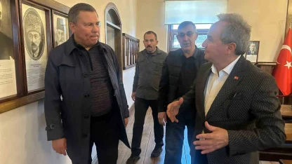 Rusya Federasyonu Türkiye ticaret mümessili Gashıgullın Erzurum’a hayran kaldı