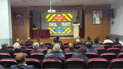 Susuz’da okul servisi sürücülerine eğitim