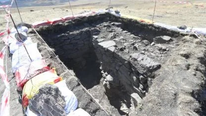 Tigem Kalesi'ndeki kurtarma kazılarında yeni kalıntılar ortaya çıktı